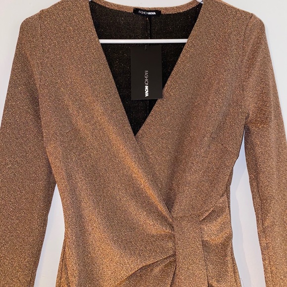 Insane Kind of Love Surplice Dress - Picture 6 of 9